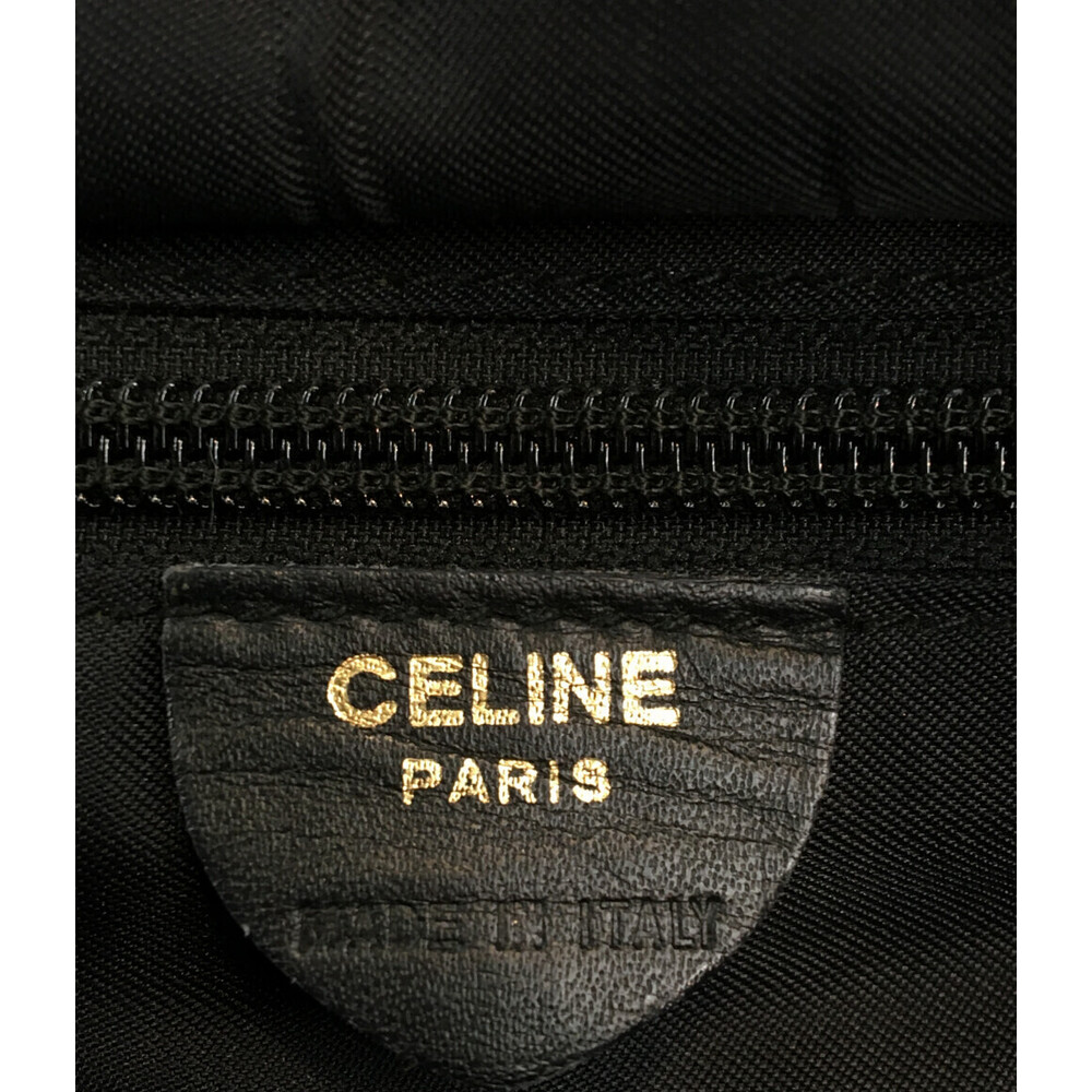 Celine circle handbag black leather - Picture 4 of 6
